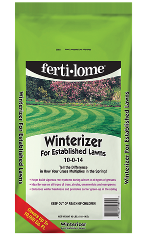 Fertilome Winterizer for Established Lawns