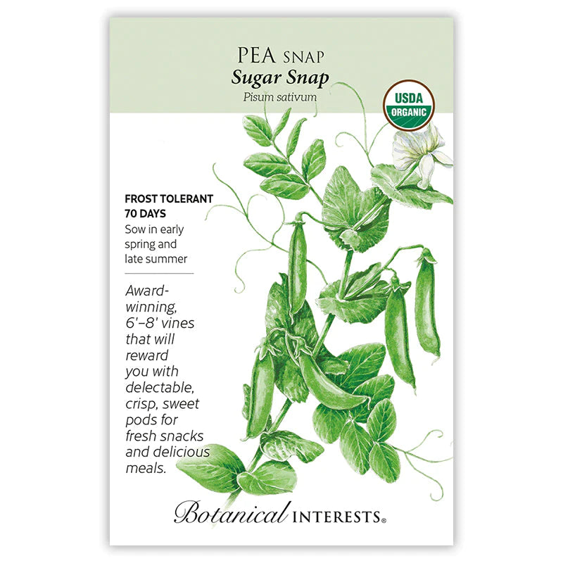 Pea Snap Sugar Snap Org