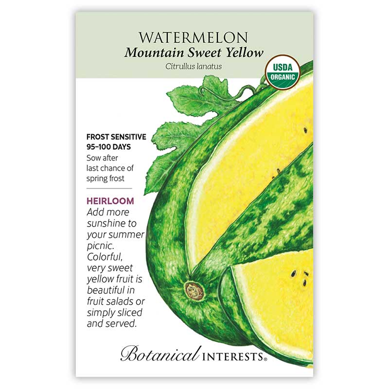 Watermelon Mountain Sweet Yellow ORG
