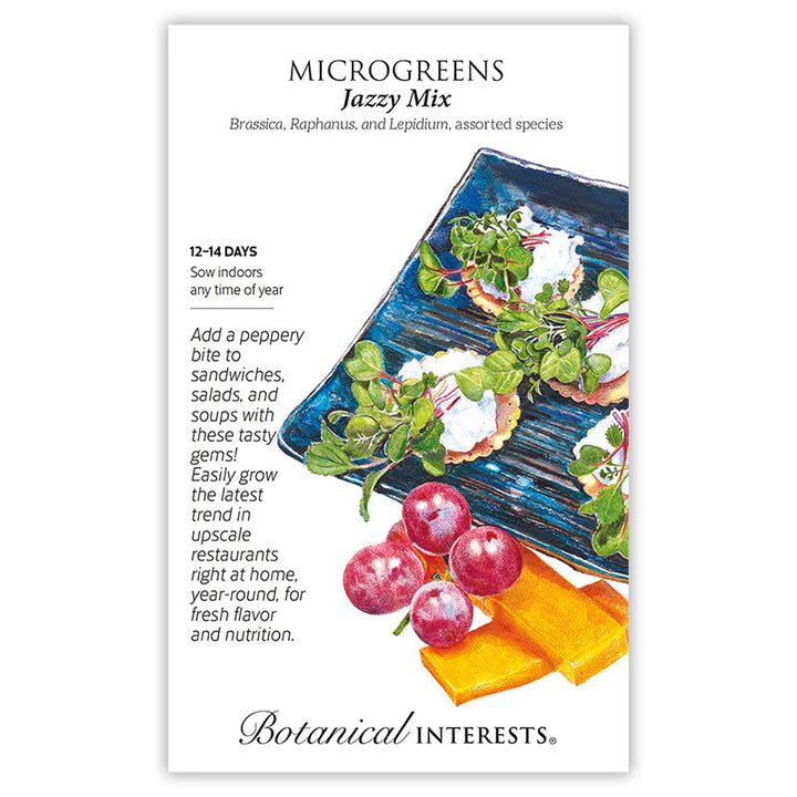 Microgreens Jazzy Seed Mix
