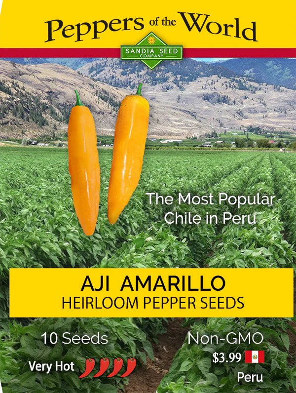 Aji Amarillo Pepper Seeds