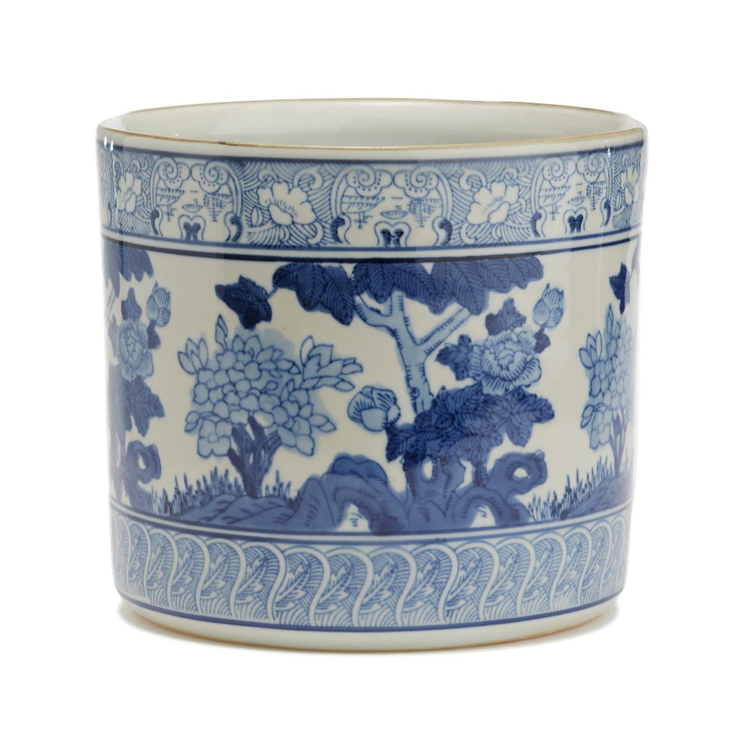 Blue and White Vase/Planter