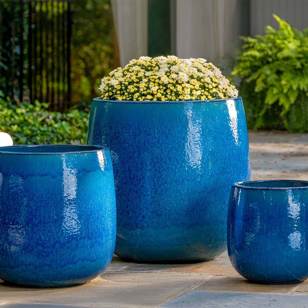 Potrero Planter, Cerulean Blue