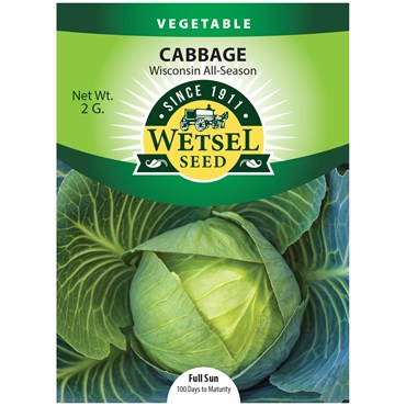 Cabbage Wisconsin All-Season Seeds