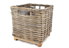 19" Nala Footed Basket