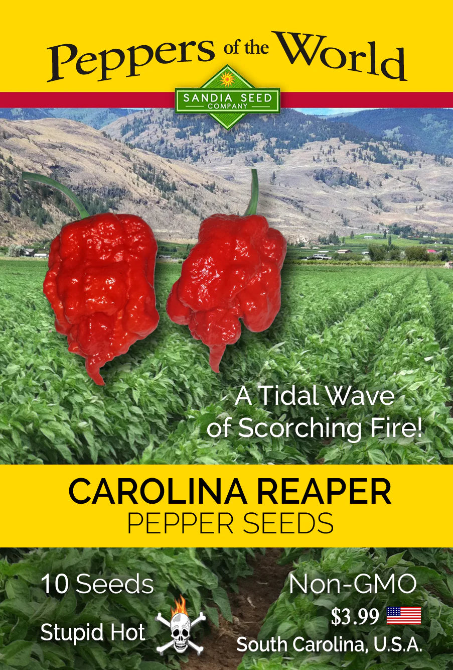 Carolina Reaper - Super Hot Pepper Seeds