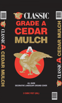 Classic Grade-A Cedar Mulch - 3Cu ft