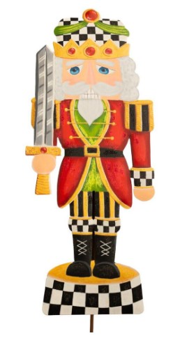 Elegant Nutcracker Yard Stake