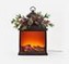 FireLight Lantern w/ Berry Sprig