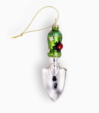 Garden Spade Glass Ornament
