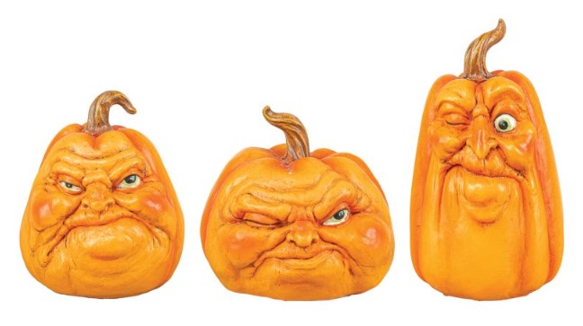 'Grumpkin' Head Tabletop Decor