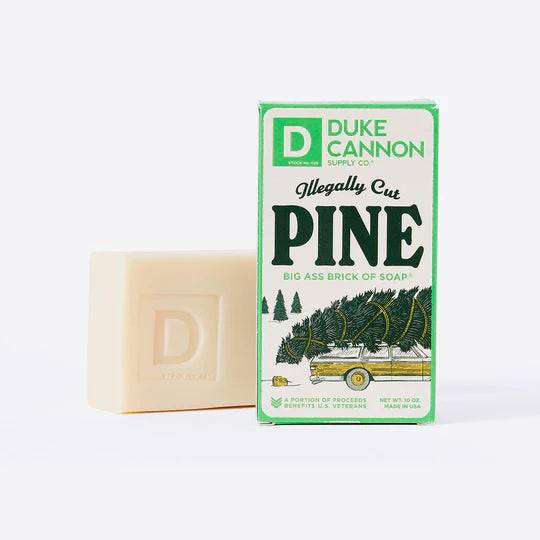 Duke Cannon Soap -Illegally Cut Pine-