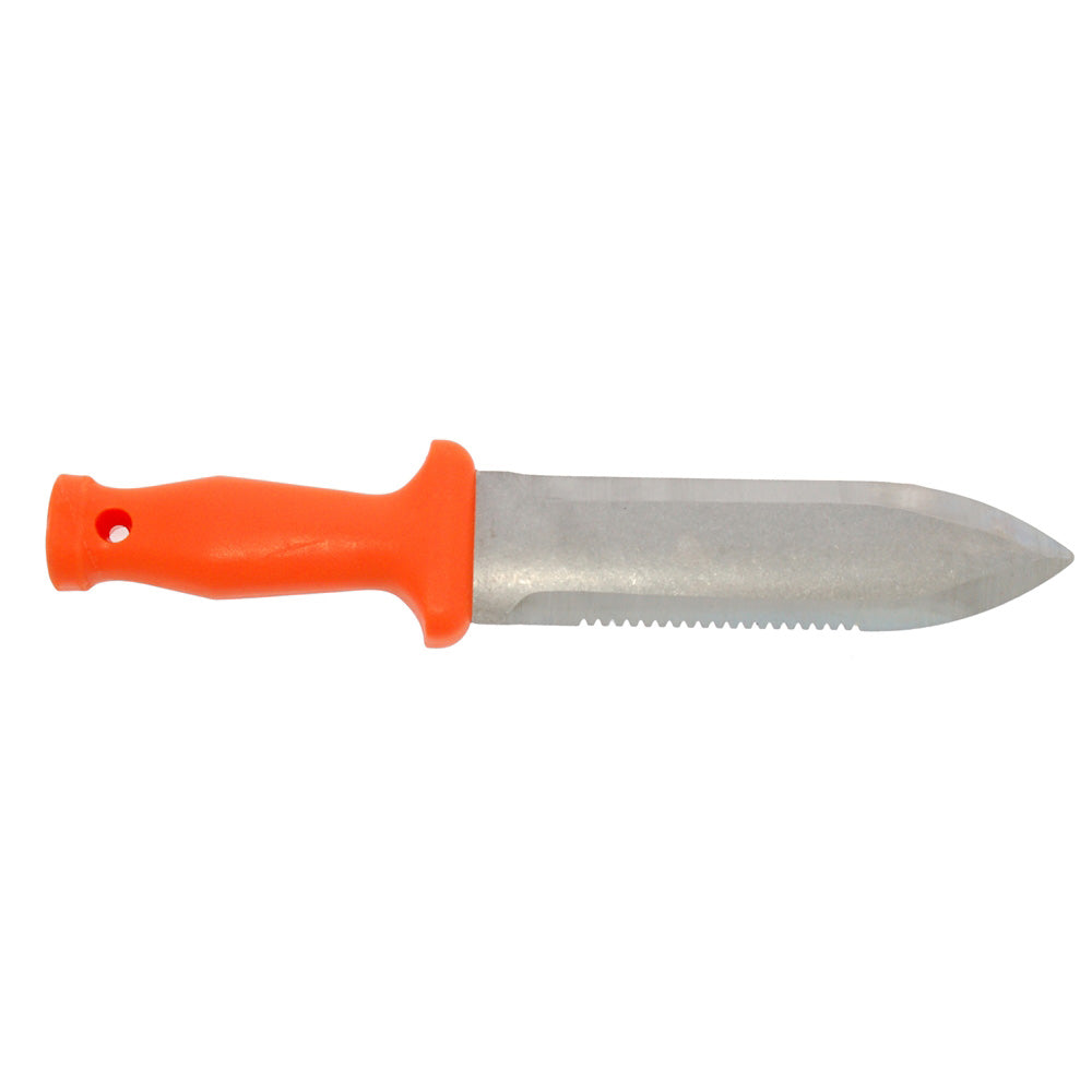 Japanese Soil Knife with Serrated Blade (without depth markings)
