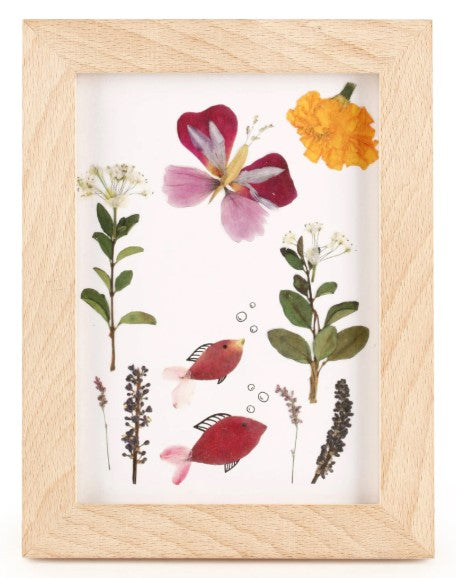 Huckleberry Pressed Flower Frame