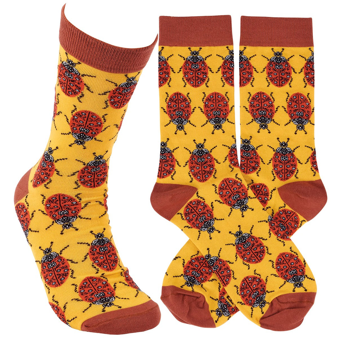 Socks Ladybugs
