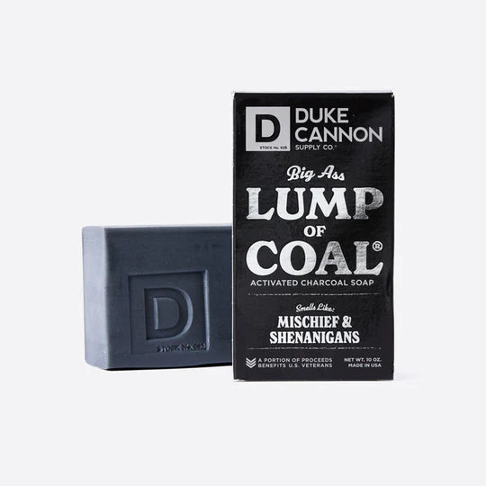 Duke Cannon Soap -Lump of Coal-