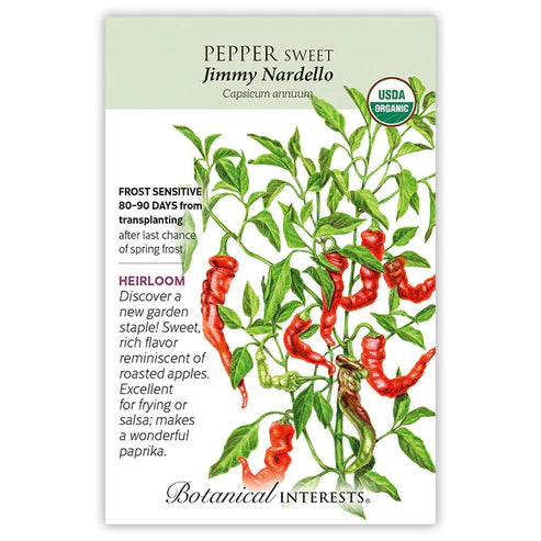 Pepper Sweet Jimmy Nardello Org