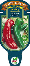 4" Chef Jeff's Corno di Toro Pepper