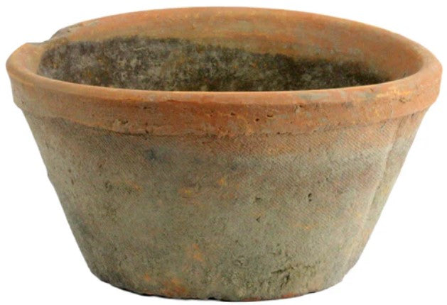 Rustic Terra Cotta Oval Pot