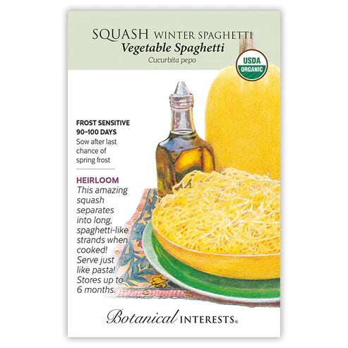 Squash Winter Vegetable Spaghetti ORG