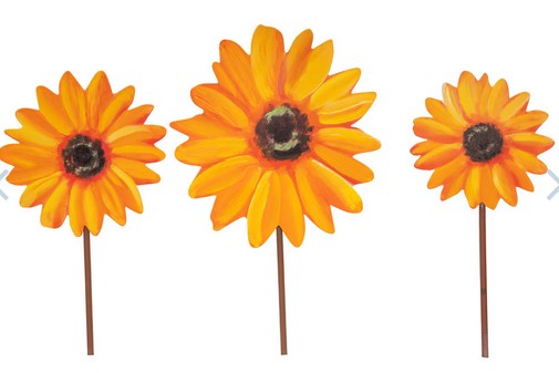 Sunflower Garden Stakes