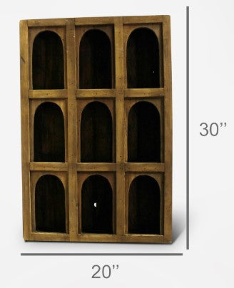 Soledad Nine Arch Display Case