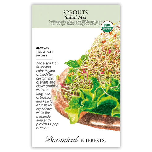 Sprouts Salad Mix Org