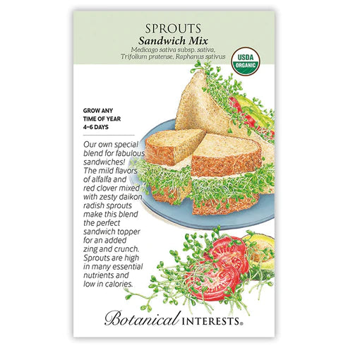 Sprouts Sandwich Mix Org