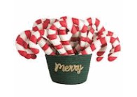 Candy Cane Tin Ornaments