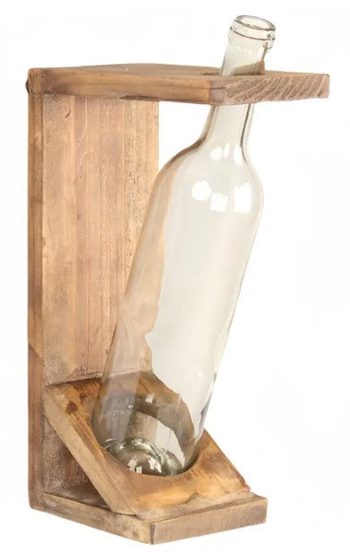 Wall Mounted Bottle Flower Holder