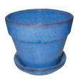 2" - 8" Glazed Pot