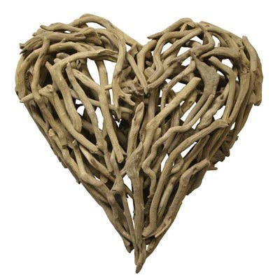Driftwood Heart 16”