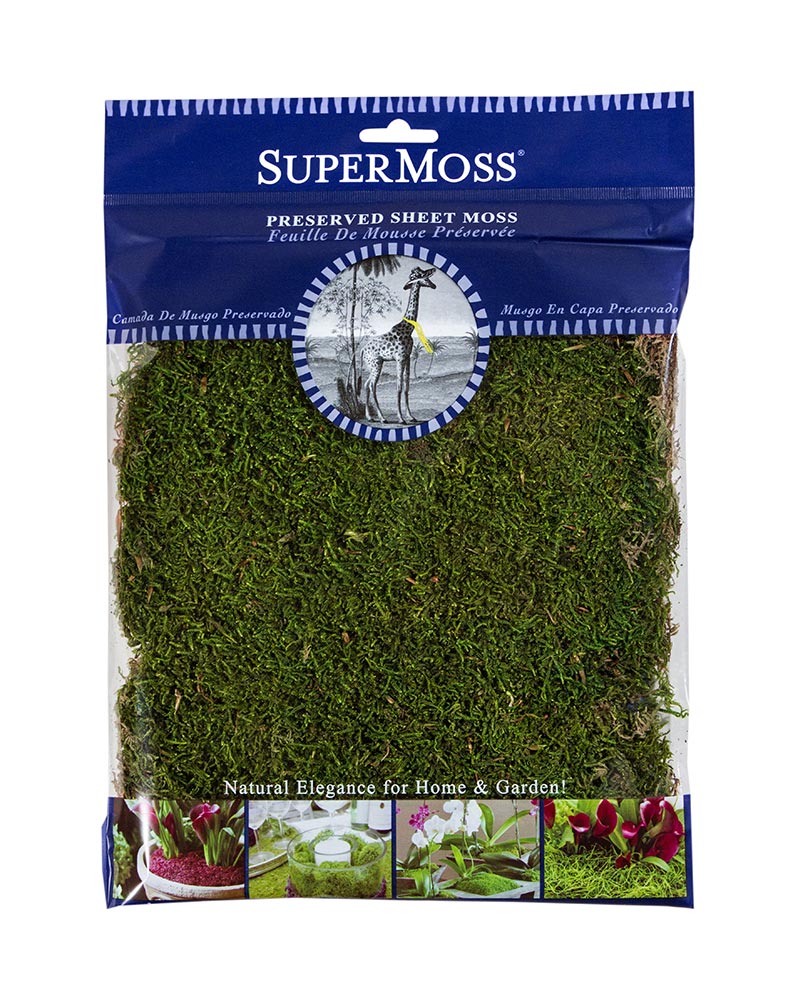 Super Moss Sheet Moss - Green