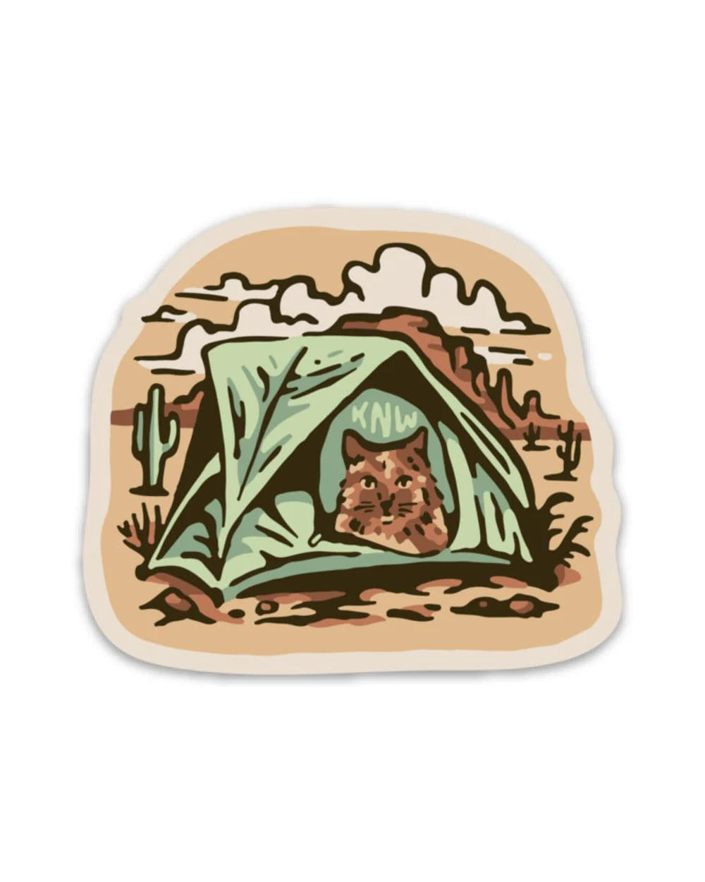 Sticker S-CAMPKITTY