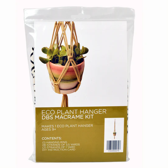 ECO DIY MACRAME PLANT HANGER KIT