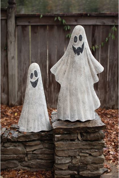 Painted Metal Ghosts