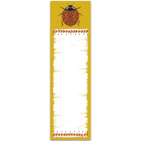 List Pad - Ladybug