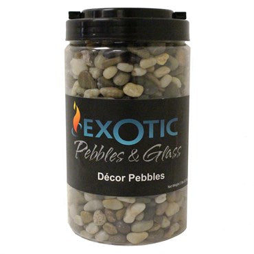 Polished Pebbles - 5lb Jar - Mixed Gravel