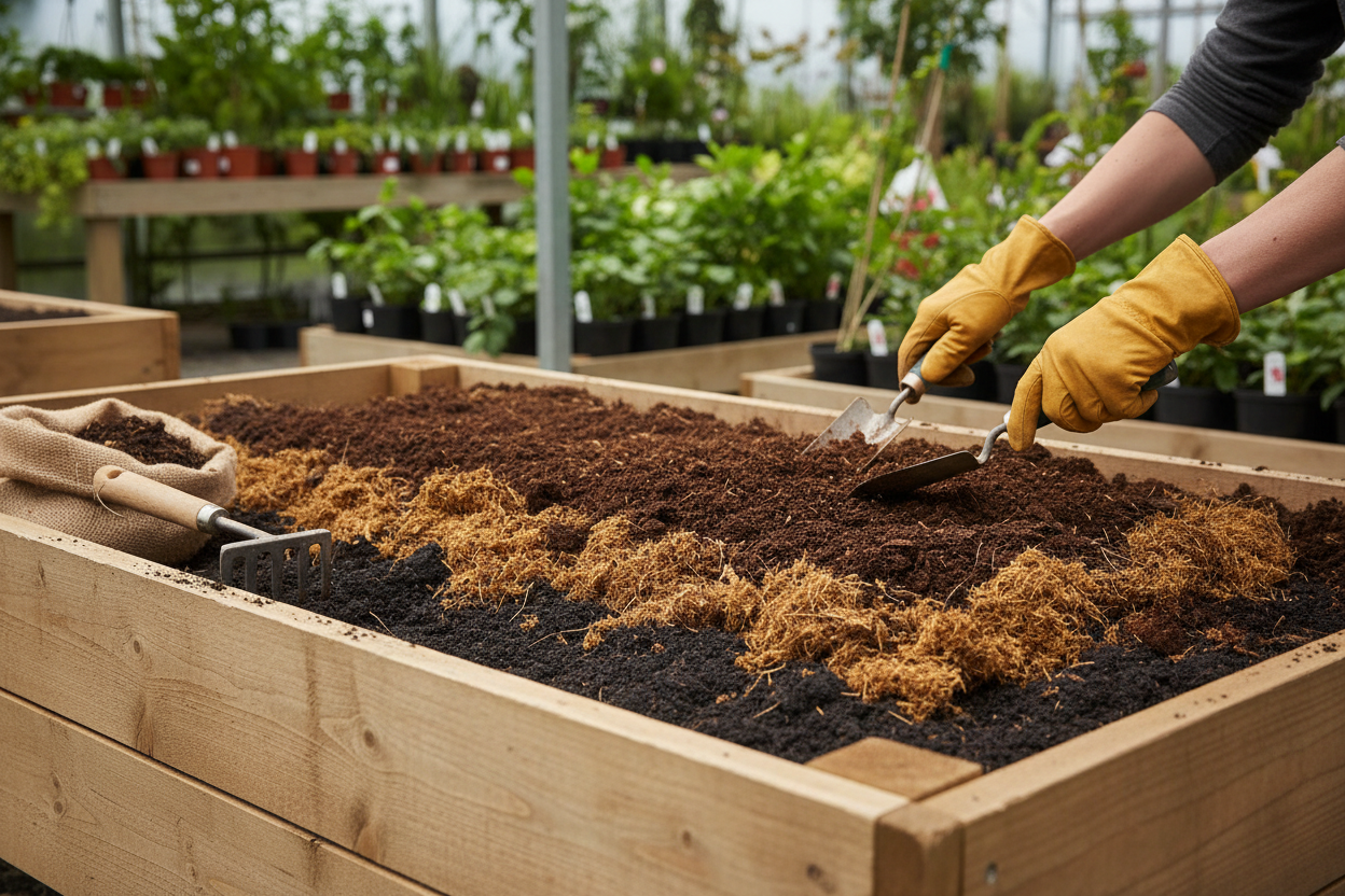 Rain Barrels, Composters, Raised Beds