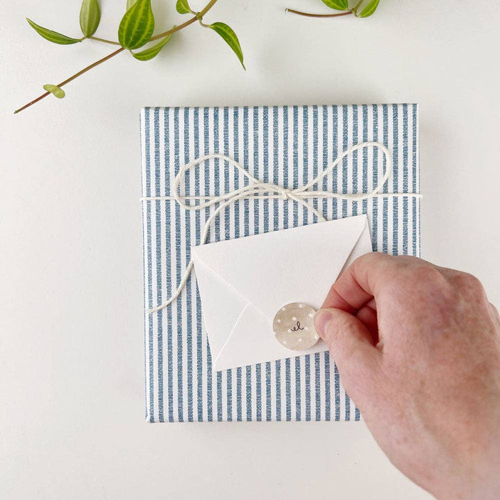 American flag mini notecard