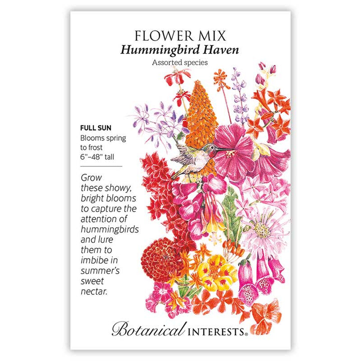 Flower Mix Hummingbird Haven