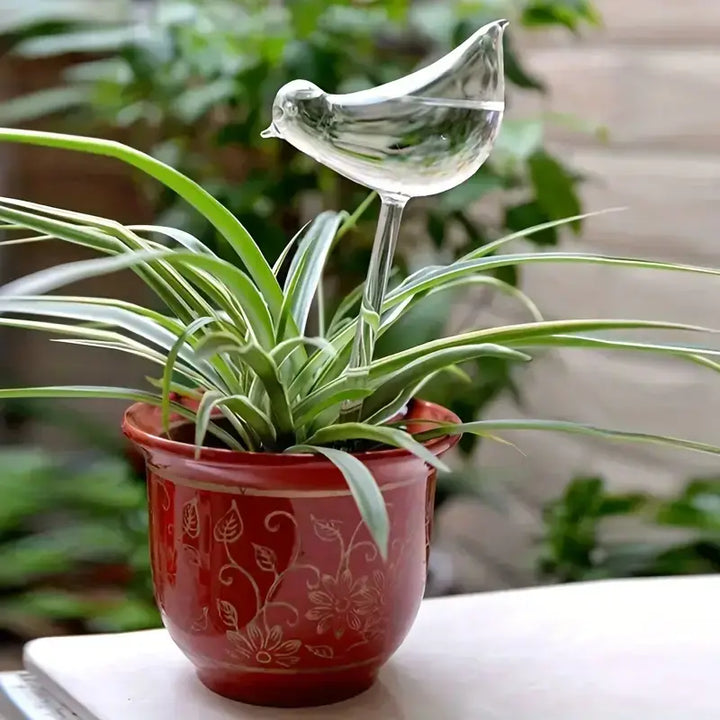 Bird Shaped Self Watering Bulbs: Watering Stakes for Plants