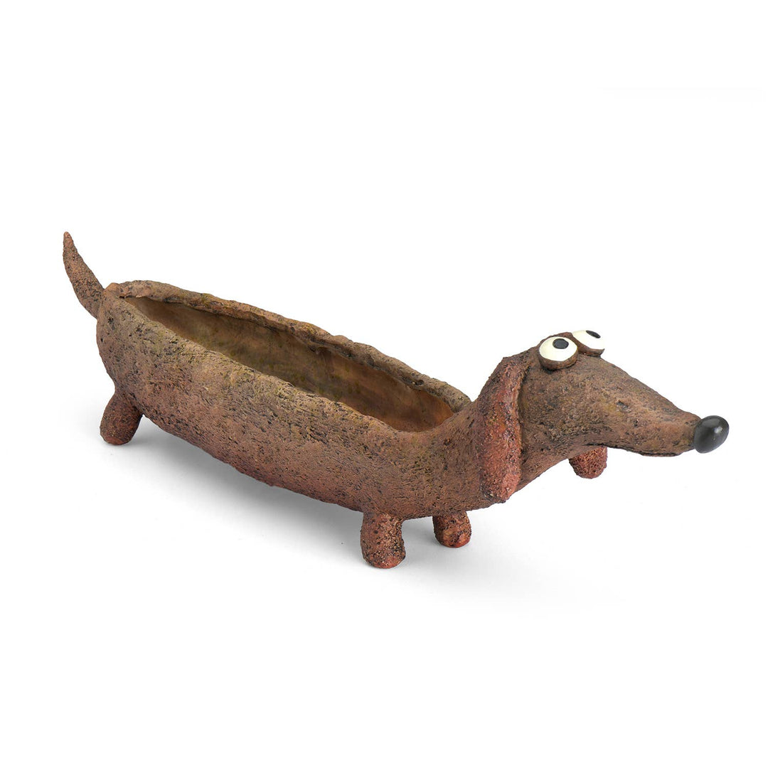 Rufus Doxen the Dog Blobhouse Planter