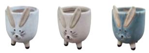 3" Rabbit Planter