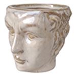 3" Roman Head Planter