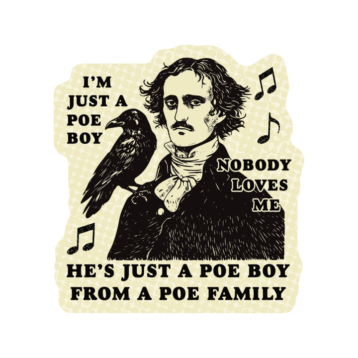 Funny Literature History Pun High Quality Vinyl Sticker