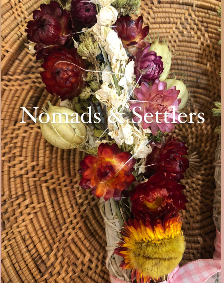 Sustainable Large Wildflowers and Desert Sage Smudge Sticks