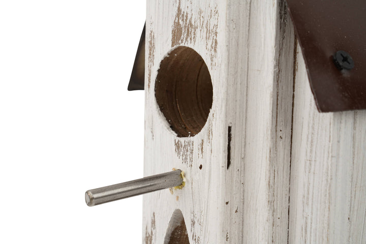 Bird house-Farmhouse-Yard Metal-Wood Art-Five Choices