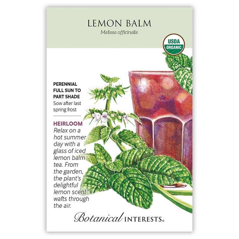 Lemon Balm ORG seeds
