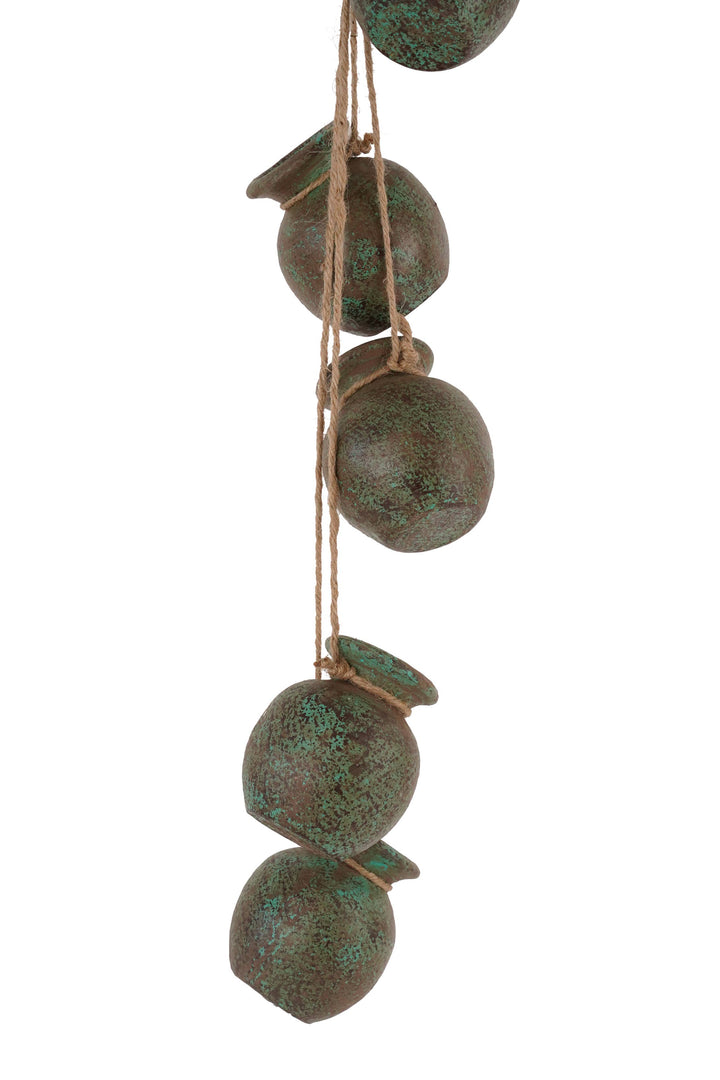 Stringy Pots-Wall Decor-Ristra-Garden-Clay-29Lx7-NEW-Stringy